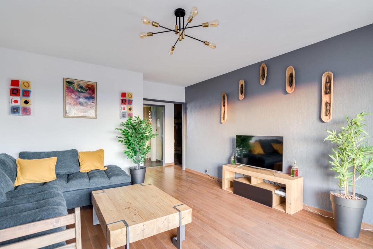 Appartement 2 Chambres, Dernier Etage, Parking Gratuit Dans Residence, Balcon & Coucher De Soleil Montpellier Exterior photo